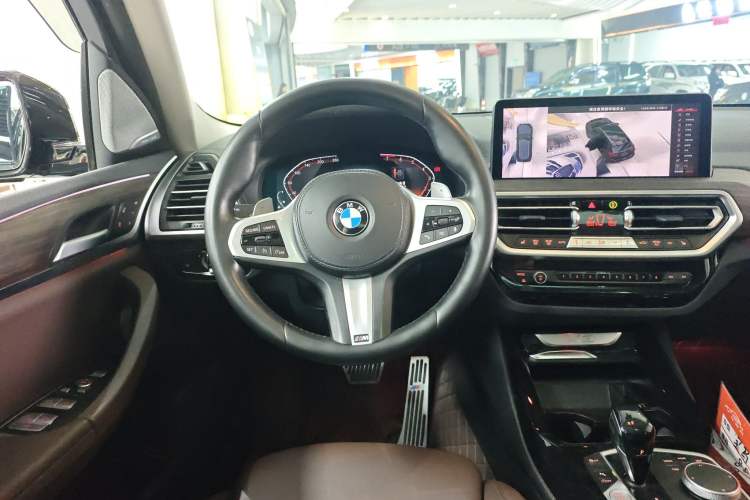 Used BMW X3 2022 xDrive30i Luxury Model M Night Sky Package Steering Wheel
