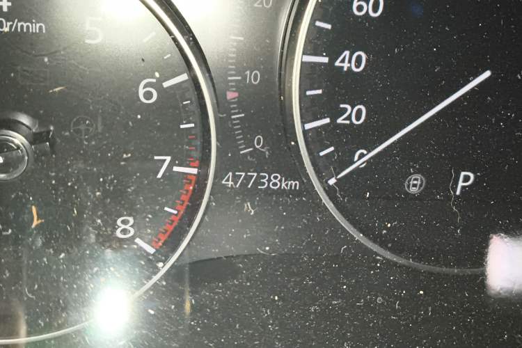 Used Mazda 3 Axela 2022 2.0L Automatic Zhiyao Edition Odometer Close Up