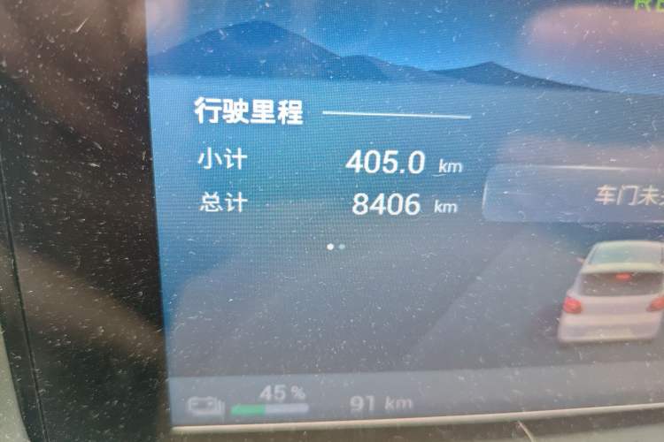 Used Wuling Hongguang MINIEV 2025 Four-Door Version Premium Edition Odometer Close Up