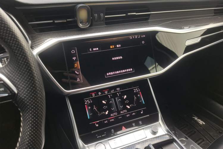 Used Audi A6 2020 allroad quattro Explorer 55 TFSI Prestige Off-Road Model Audio And AC Panel