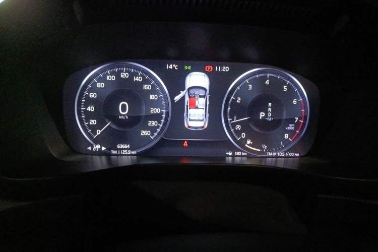 Used Volvo XC40 2021 T4 Four-Wheel Drive Smart Luxury Edition Instrument Cluster