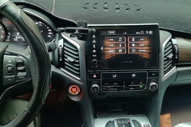 Used Honda Avancier 2017 370TURBO Four-Wheel Drive Prestige Edition Audio And AC Panel