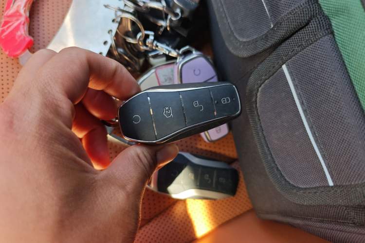 Used BYD Han 2022 EV Genesis Edition 715KM Front-Wheel-Drive Prestige Model Vehicle Key