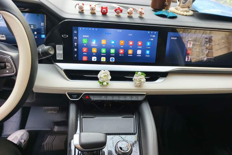 Used Geely Auto Monjaro L 2023 2.0TD High-Power Automatic Two-Wheel Drive Flagship Version Audio And AC Panel