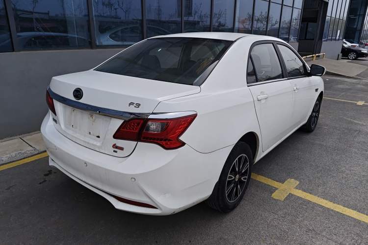 Used BYD F3 2016 1.5L Automatic Luxury Model Rear Right 45 Deg