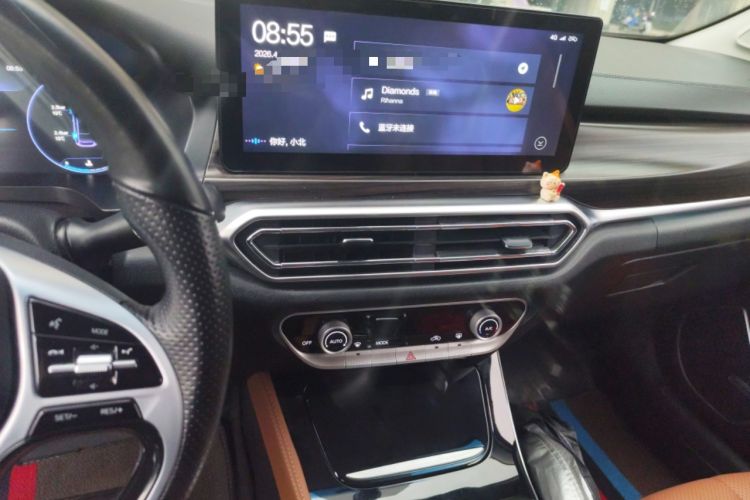 Used BAIC Beijing U7 2019 1.5T CVT New Smart Version China V Audio And AC Panel