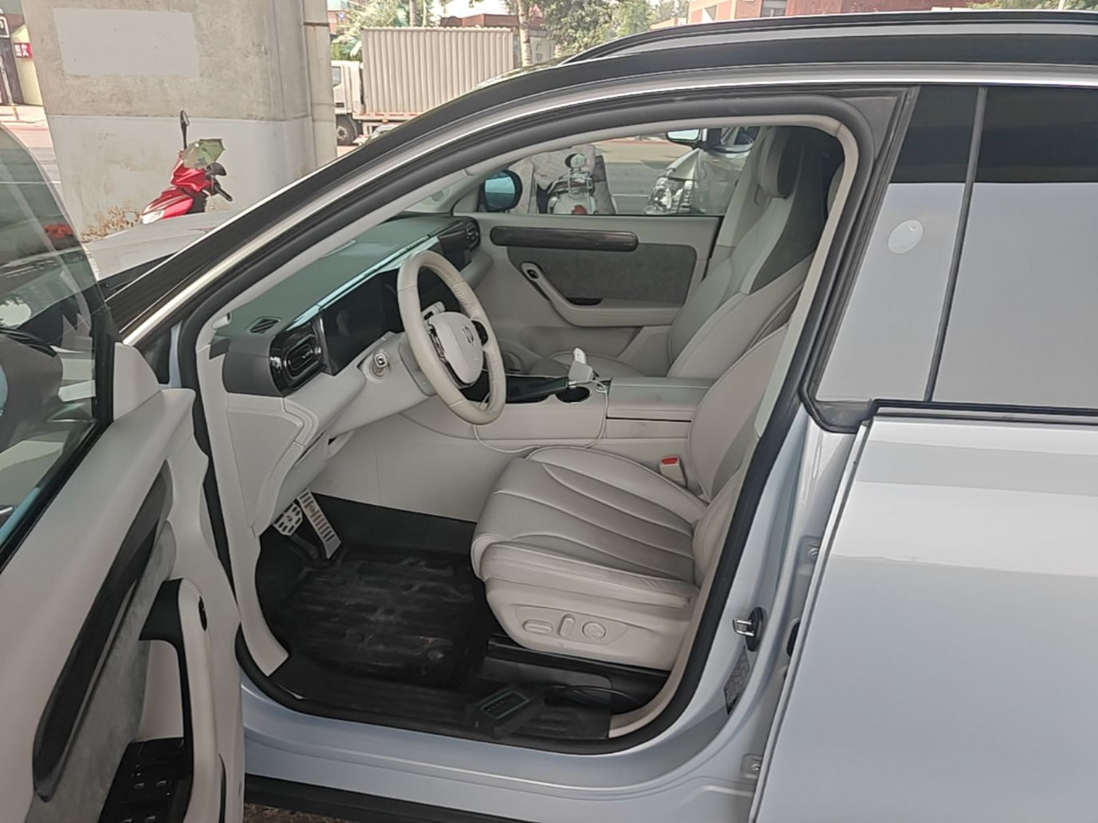 Avant de la voiture