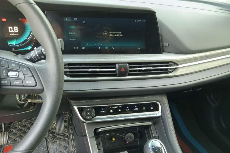 Used CHANGAN CS55PLUS 2021 Blue Whale Edition 1.5T Manual Luxury Model Audio And AC Panel