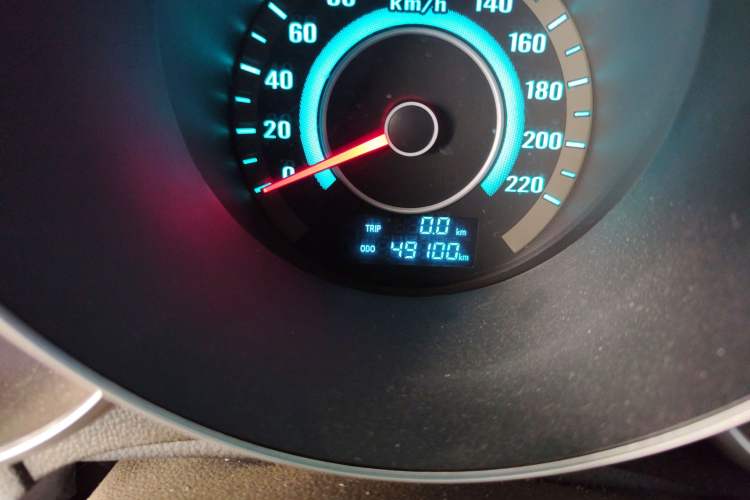 Used CHANGAN Eado  Odometer Close Up