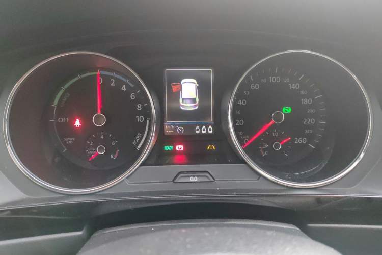 Used Volkswagen Tiguan L New Energy 2019 430 PHEV Hybrid Flagship Model Instrument Cluster