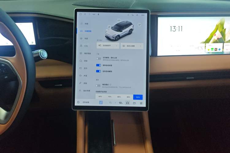 Used Geely Galaxy L7 2025 EM-i 115km Exploration Edition Audio And AC Panel