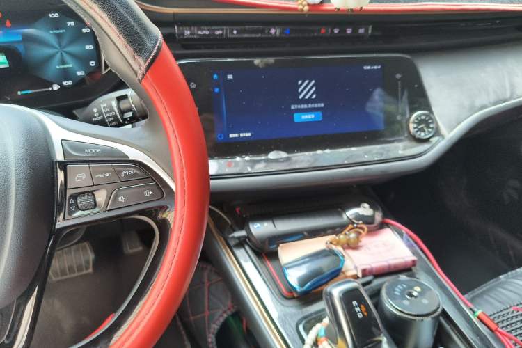 Used Dongfeng Aeolus Yixuan MAX 2021 1.5T Dark Night Holy Light Edition (Hybrid) Audio And AC Panel