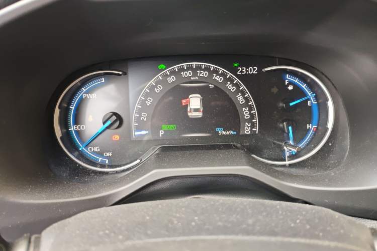 Used Toyota RAV4 2020 Dual-Motor 2.5L E-CVT Four-Wheel Drive Flagship Edition Instrument Cluster