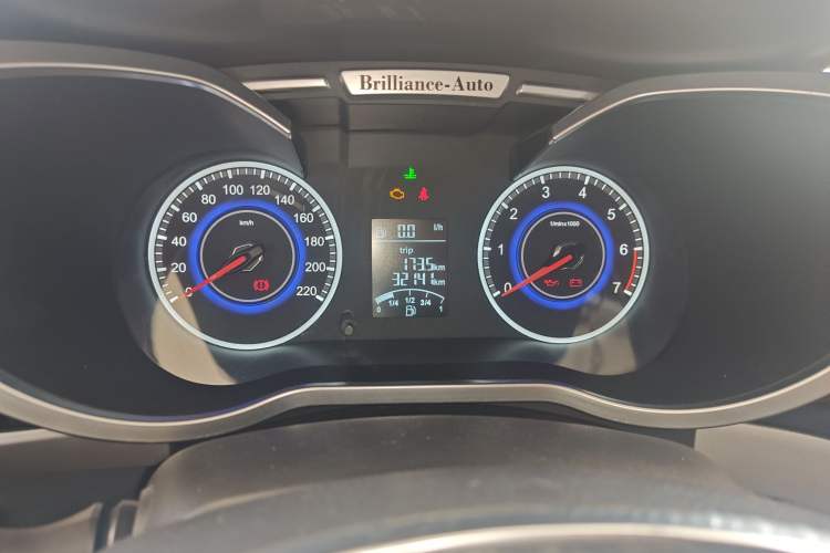 Used Brilliance V3 2015 1.5L Manual Elite Model Instrument Cluster