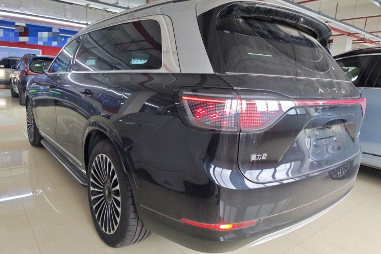 Used Hima AITO M9 2024 All-Electric Ultra Version 100 kWh 5-Seater Model Rear Left 45 Deg