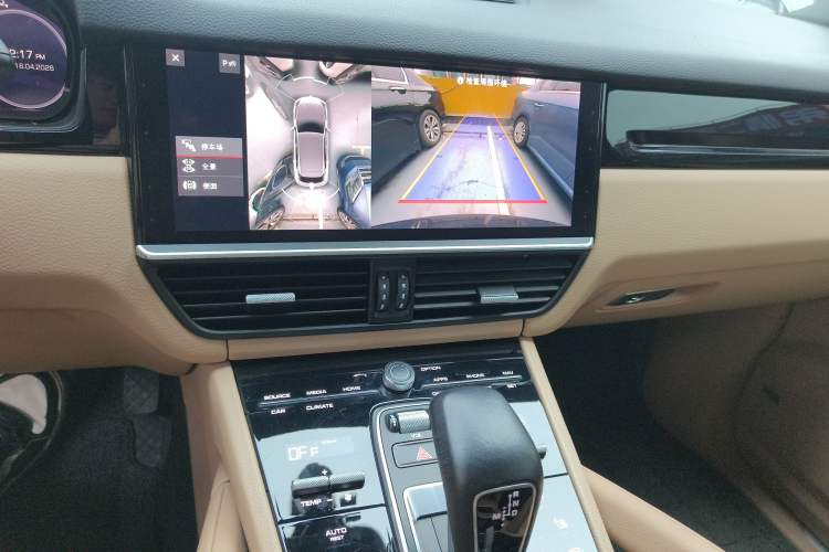 Used Porsche Cayenne 2019 Cayenne 3.0T Audio And AC Panel