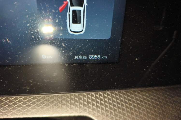 Used BYD Song Pro New Energy 2025 2nd Generation Intelligent Driving Version DM-i 75KM Overachiever Trim Odometer Close Up