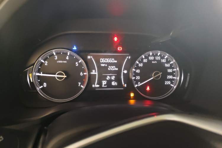 Used Honda Envix 2019 180TURBO CVT Enjoyment Edition China VI Instrument Cluster