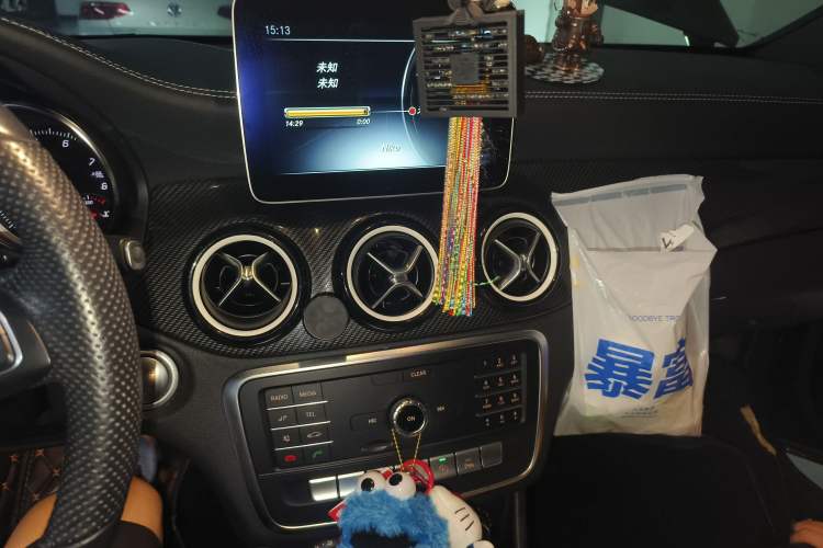 Used Mercedes-Benz CLA 2019 CLA 200 Night Edition Audio And AC Panel