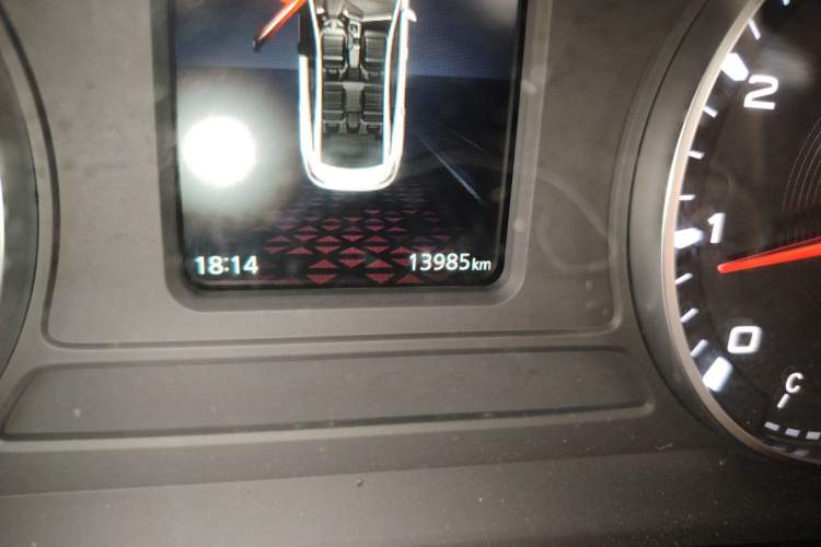 Used MG 5 2023 180 DVVT Manual Luxury Edition Odometer Close Up