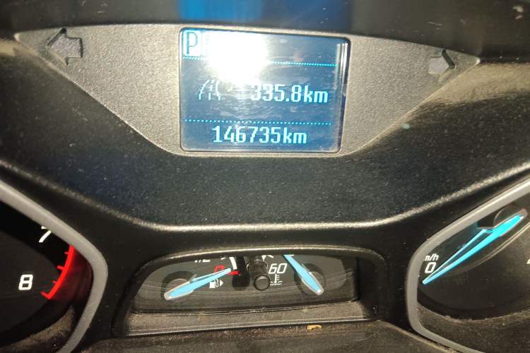 Used Ford Focus 2012 Hatchback 1.6L Automatic Comfort Model Odometer Close Up