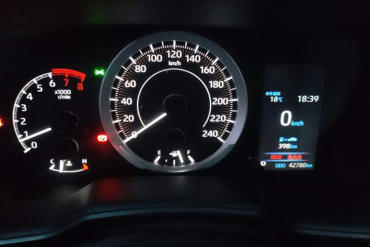 Used Toyota Corolla 2021 1.2T S-CVT Luxury Edition Instrument Cluster