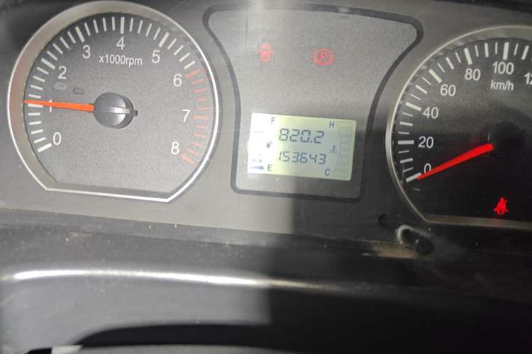 Used FORTHING Lingzhi 2019 Facelifted M3L 1.6L 7-Seater Standard Model Odometer Close Up