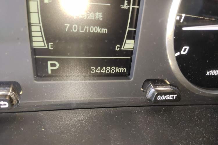 Used Chery Tiggo 5x 2020 1.5L CVT Fashion Edition Odometer Close Up