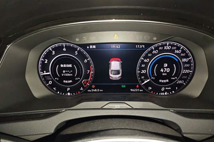 Used Volkswagen FAW-Volkswagen CC 2019 380TSI Glamour Edition China V Standard Instrument Cluster