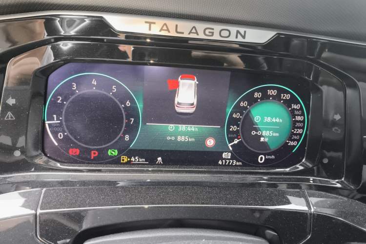 Used Volkswagen Talagon 2022 380TSI Four-Wheel Drive Flagship Shengjing Edition 6 Seats Instrument Cluster