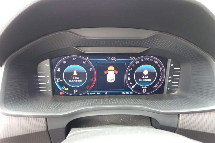 Used Skoda Kodiaq 2019 Restyled TSI330 5-Seater Two-Wheel Drive Comfort Version China V Emission Standard Instrument Cluster