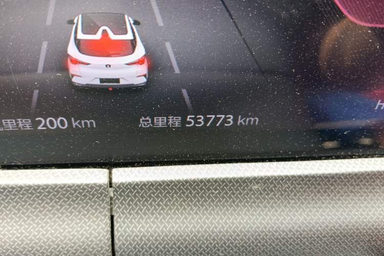 Used CHANGAN UNI-T 2020 1.5T Prestige Version Odometer Close Up