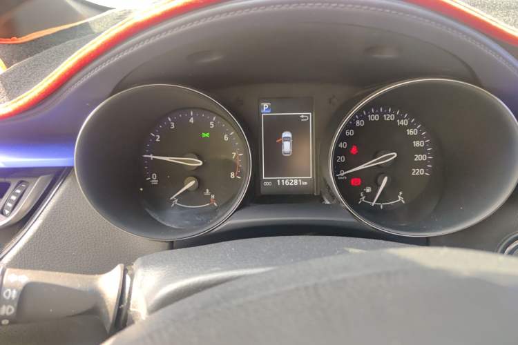 Used Toyota IZOA 2018 2.0L Yichi Edition China V Standard Odometer Close Up