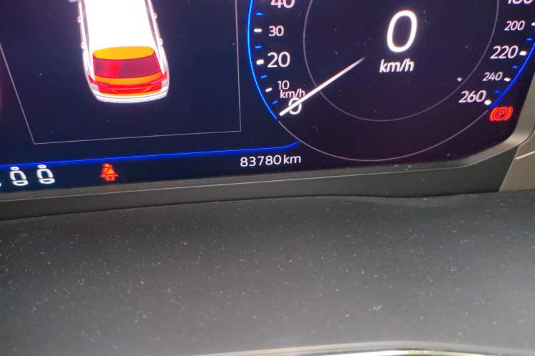 Used Volkswagen Teramont X 2020 Facelifted 330TSI Two-Wheel-Drive Luxury Edition Odometer Close Up