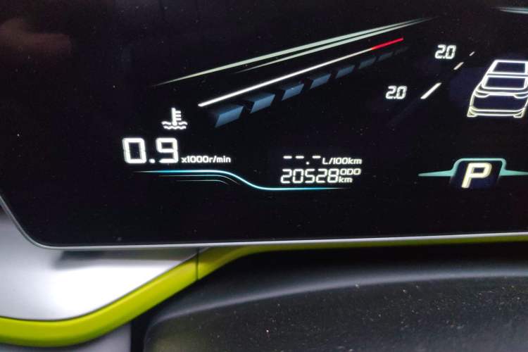 Used Geely Auto Coolray 2022 Bin Yue COOL 1.5TD DCT Hot Engine Edition Odometer Close Up