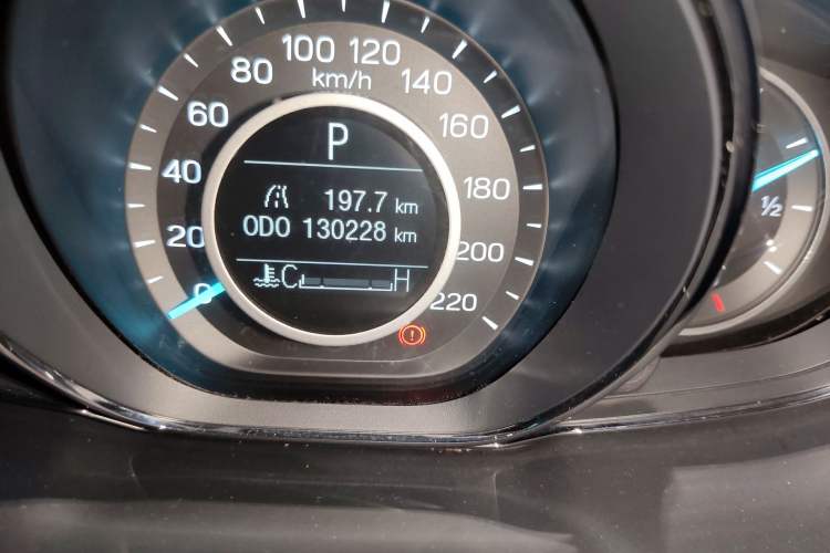 Used Ford Escort 2019 1.5L Automatic Enjoyment Model Odometer Close Up