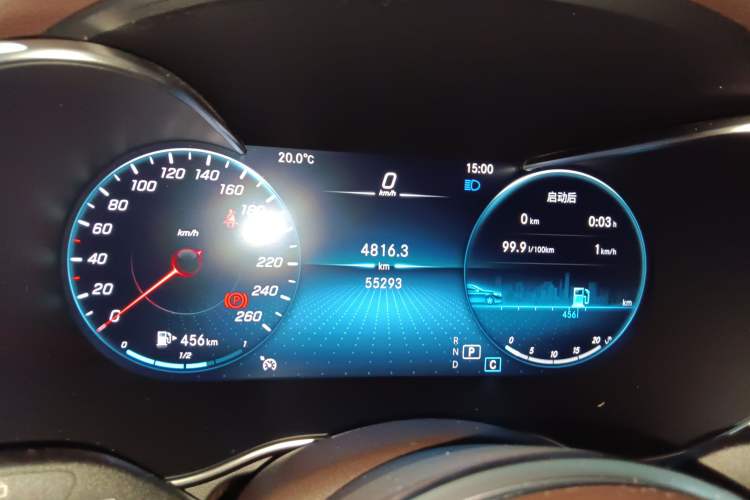 Used Mercedes-Benz GLC 2022 Facelifted GLC 260 L 4MATIC Dynamic Edition Instrument Cluster