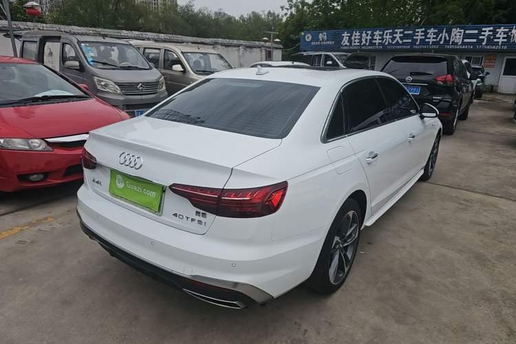 Used Audi A4L 2020 40 TFSI Fashion Dynamic Model Rear Right 45 Deg