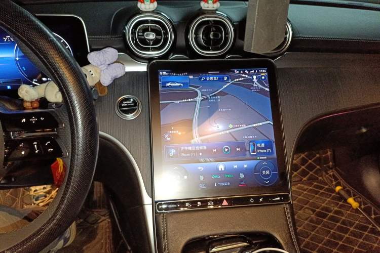 Used Mercedes-Benz C-Class New Energy 2023 Facelift C 350 eL Audio And AC Panel