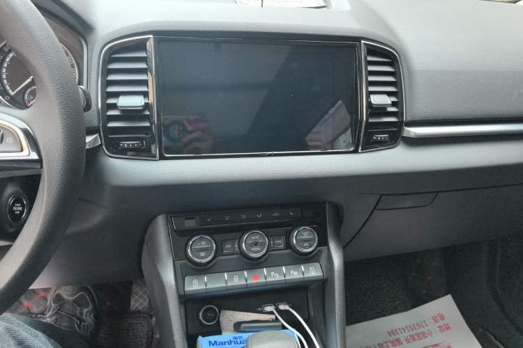 Used Skoda Karoq 2019 TSI280 SmartDrive Luxury Edition China VI standard Audio And AC Panel