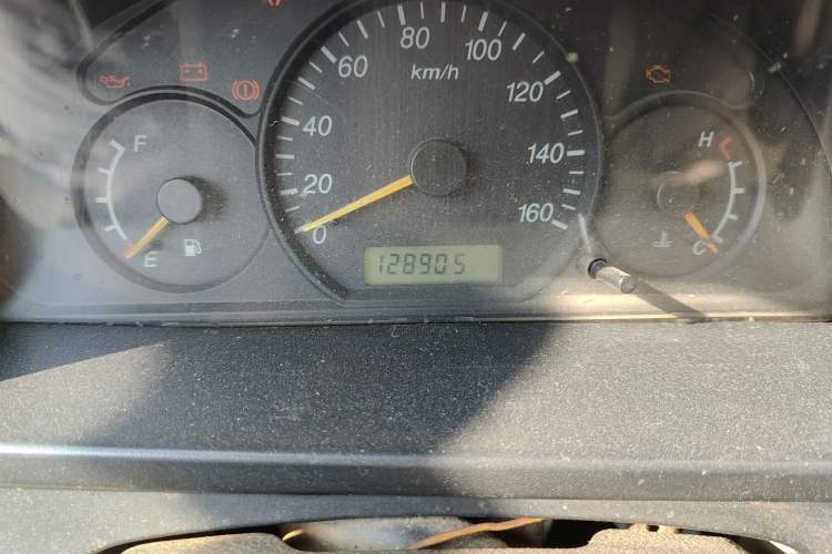 Used Haima Fushida Hongda 2012 1.0L Xin Hongda Utility Version Odometer Close Up