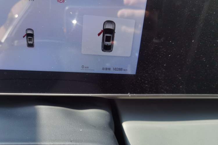Used BYD Qin L 2025 DM-i Smart Drive 80KM Leading Model Odometer Close Up