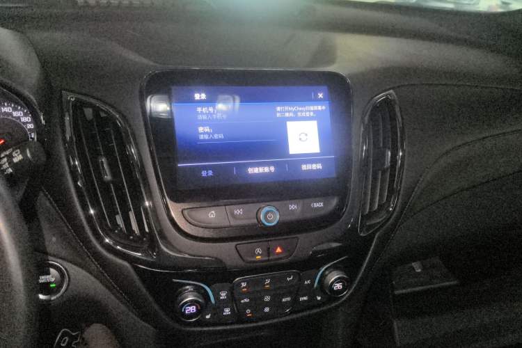 Used Chevrolet Equinox 2021 550T RS Four-Wheel Drive Intelligent Boundary-Pushing Edition Audio And AC Panel