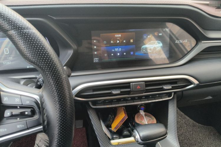 Used GAC Trumpchi GS4 2022 270T Automatic Smart Drive Navigation Edition Audio And AC Panel