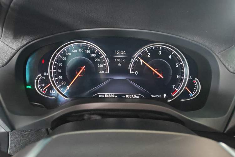 Used BMW X3 2018 xDrive28i Luxury Package China VI Emission Standard Instrument Cluster