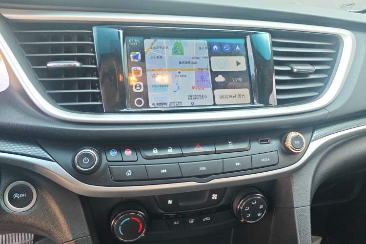 Used Buick GT 2021 Revised Version Flagship 1.5L Automatic Elite Edition Audio And AC Panel