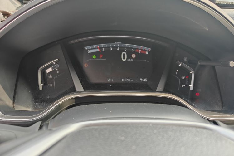 Used Honda CR-V 2021 240TURBO CVT 2WD Fashion Edition Odometer Close Up