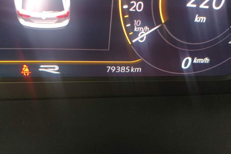 Used Volkswagen Tiguan L 2021 330TSI Automatic Two-Wheel Drive R-Line Enhanced Edition Odometer Close Up