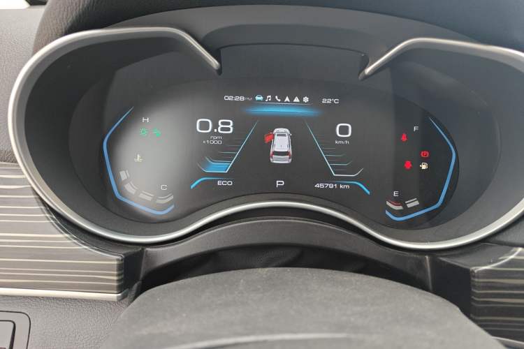 Used Haval H9 2020 2.0T Gasoline 4x4 Luxury 7-Seater Instrument Cluster