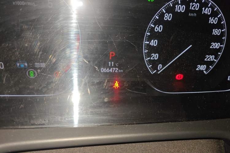 Used Honda Accord 2018 260TURBO Luxury Edition China VI Odometer Close Up